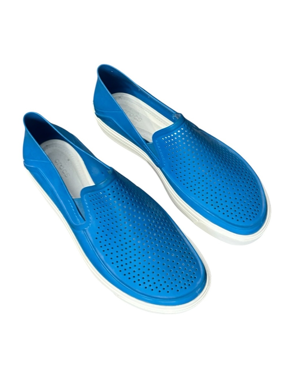 Men's Crocs Citilane Roka Slip on Shoes Blue Size 8